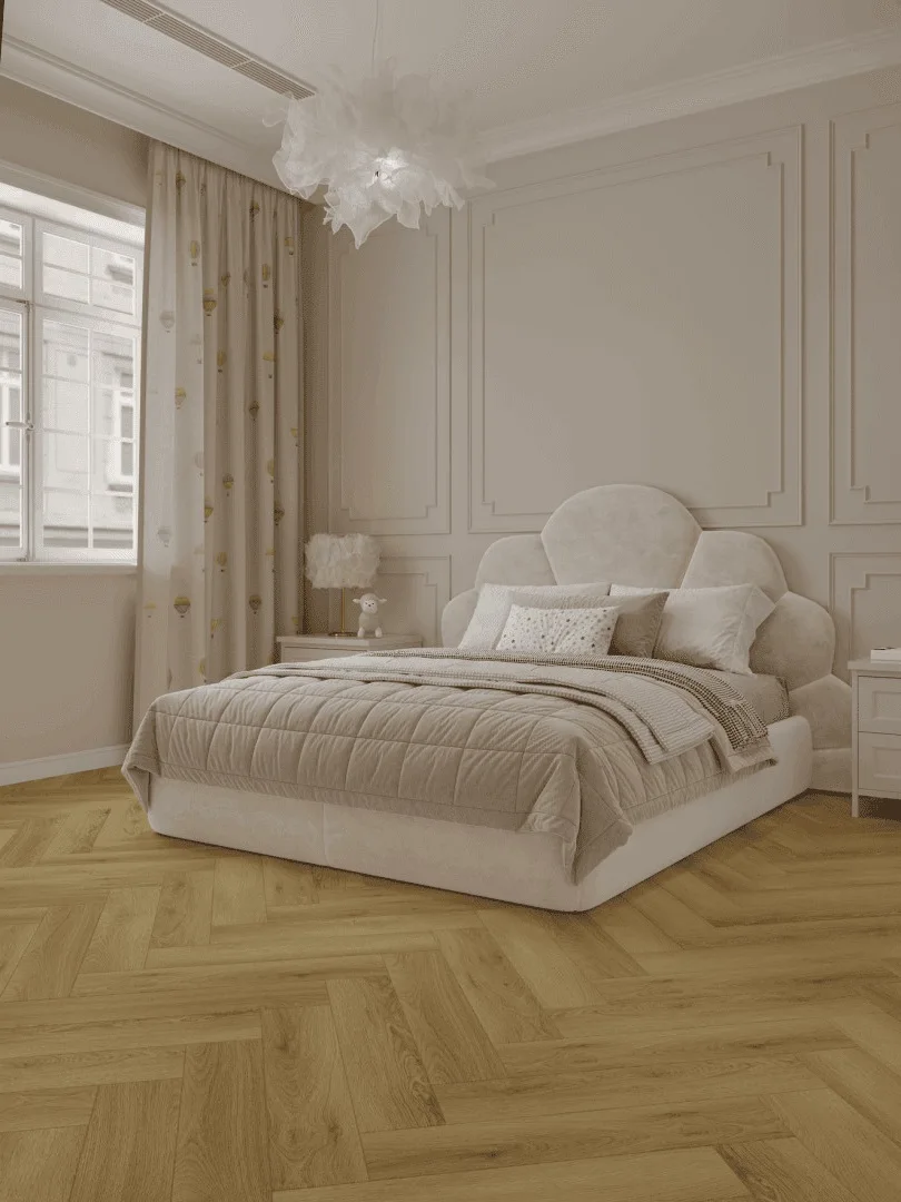 Кварцвиниловый SPC ламинат Norland Parquet S Vuoksa 1055-8 венгерская елка 600×125×4