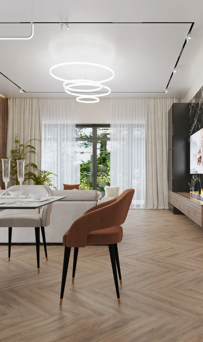 Кварцвиниловая плитка Vinilam клеевая Parquet Herringbone Glue Паркет Монпелье GD11355 венгерская елка 762×152,4×2,5