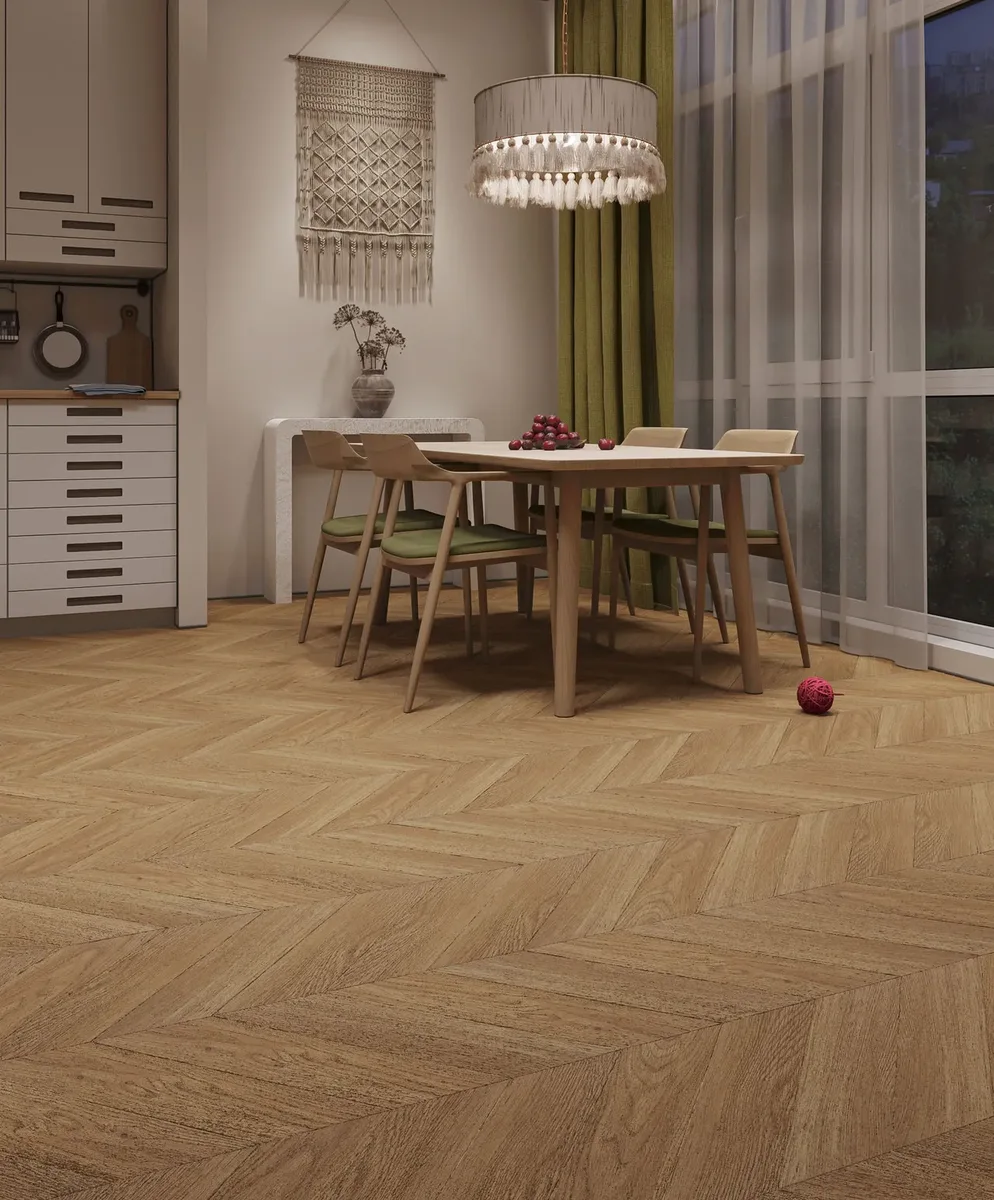 Ламинат My Step Herringbone Chevron Rimi MS6012 французская елка 550×112×12