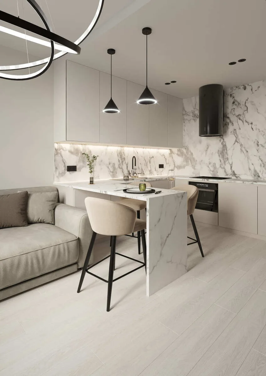 Кварцвиниловый SPC ламинат AlixFloor City Line Дуб Светло-серый ALX1560-4 1220×183×5