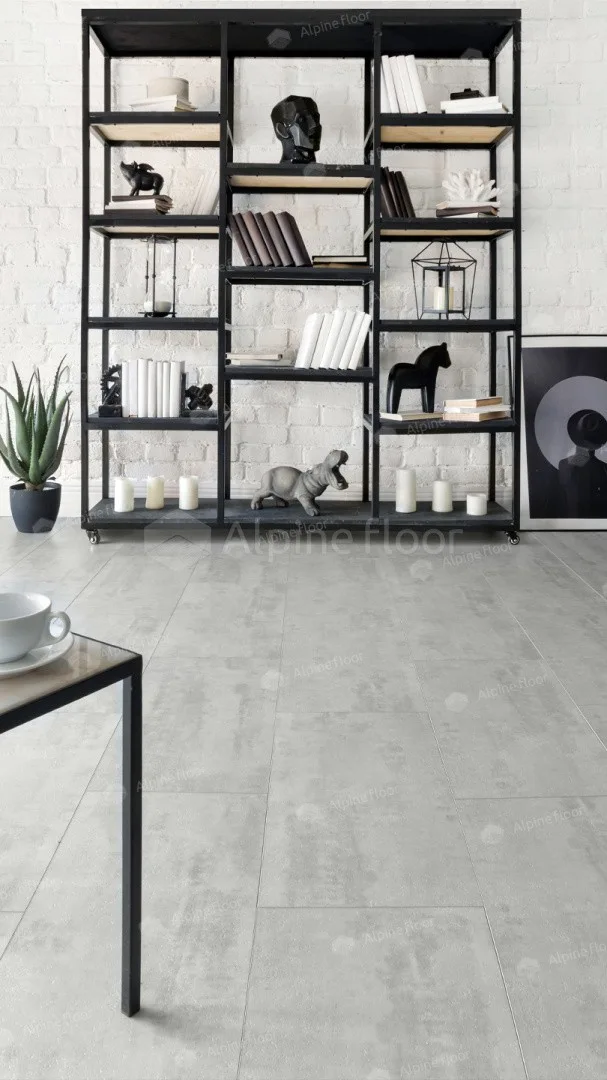 Кварцвиниловая плитка Alpine Floor клеевая Light Stone Самерсет ECO 15-6 608×303×2,5