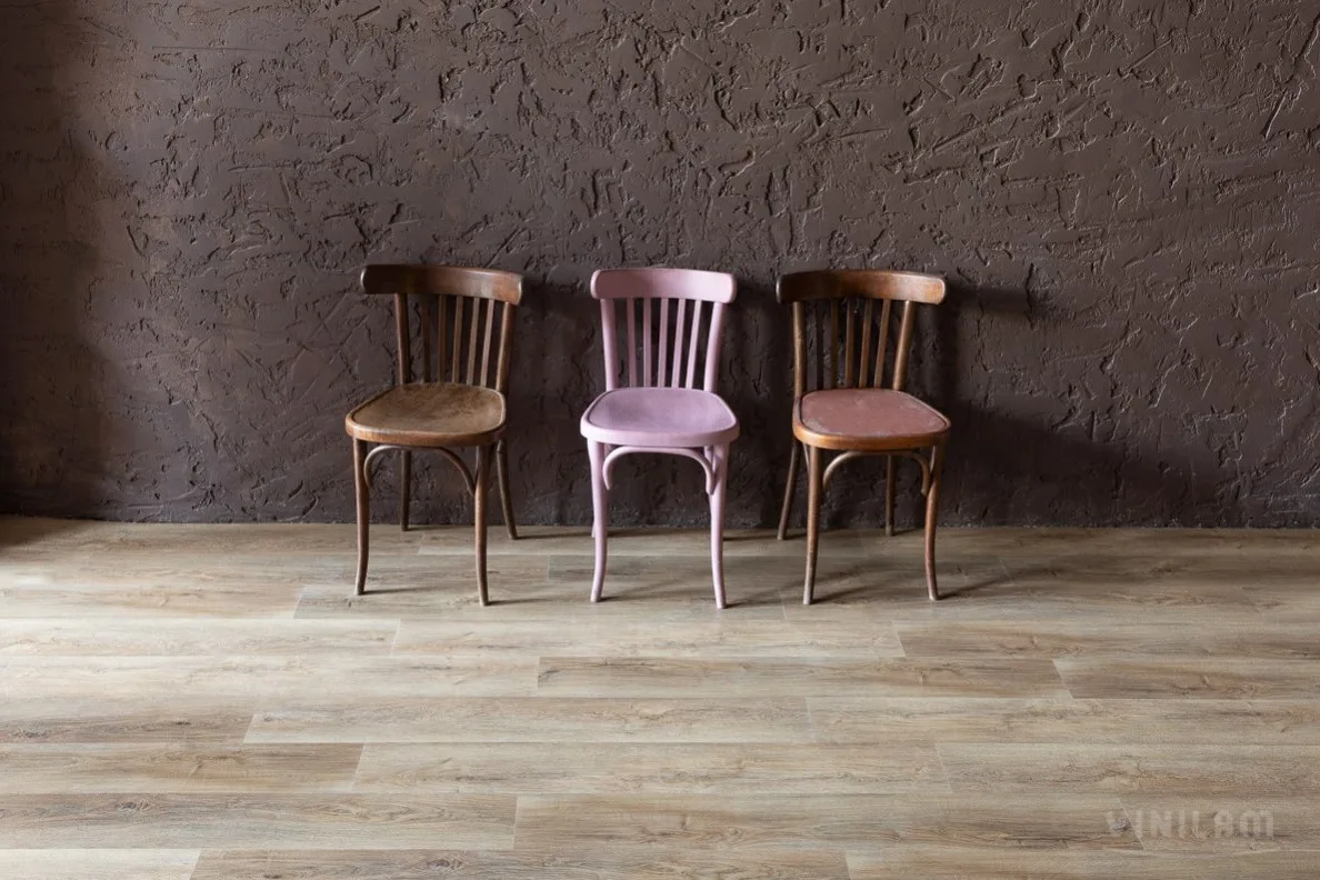 Кварцвиниловая плитка Vinilam замковая Click Дуб Амберг 15783-EIR 1220×181×3,7