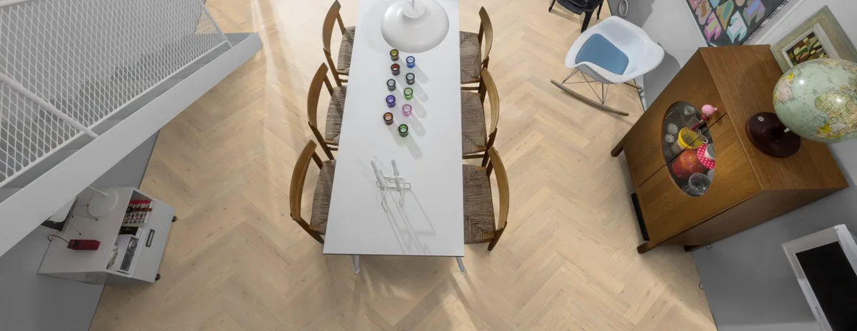 Инженерная доска Kahrs Дуб CD Creme White 111PCDEKFVKE600 Lively венгерская елка 600×120×11