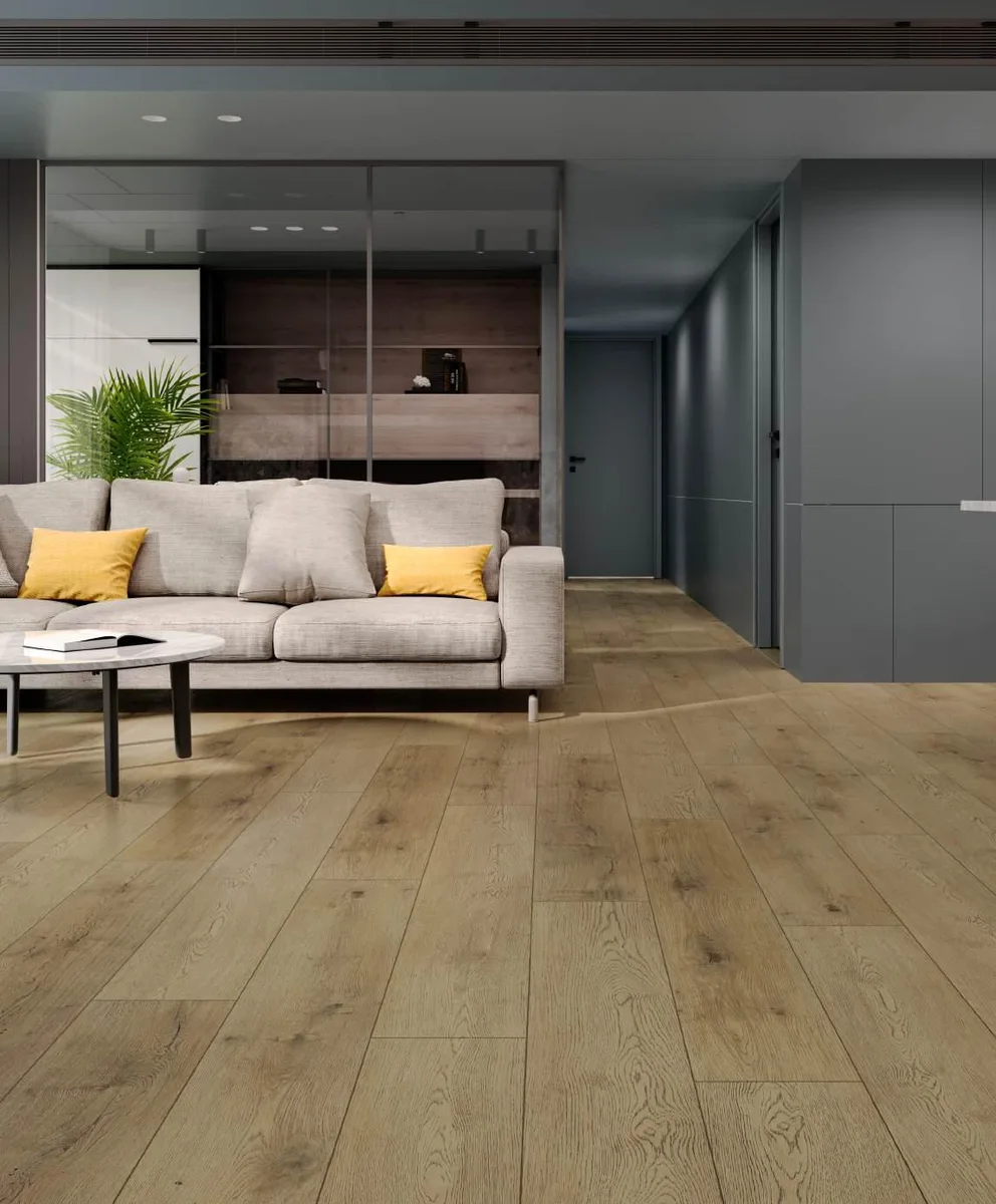 Кварцвиниловый SPC ламинат Alpine Floor Premium 12 Дуб Альто ECO 24-1 1524×228×12