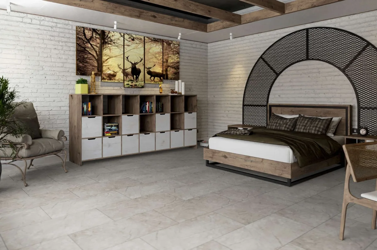 Кварцвиниловая плитка Damy Floor клеевая Ascent LVT Пик Лайла 6210-1-LVT 912,4×455,2×2,5
