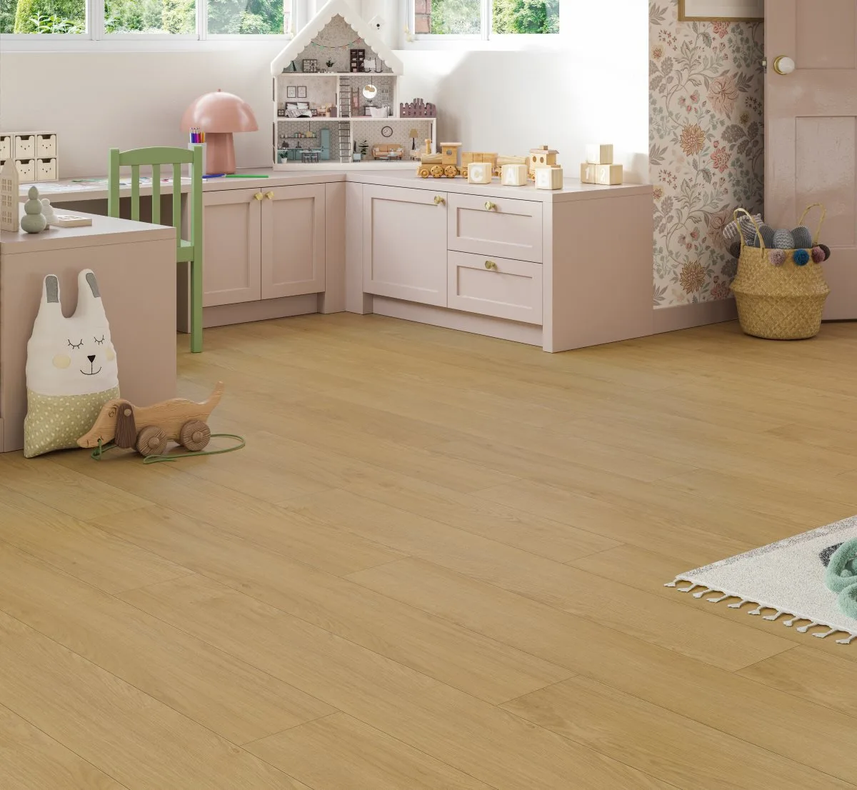 Ламинат Parador Classic 1050V Дуб Монблан натуральный Mont Blanc natural 1748724 1285×194×8