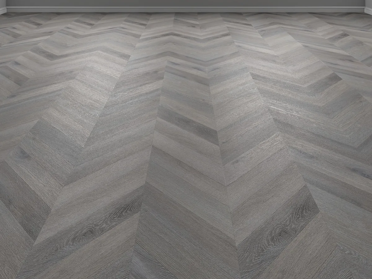 Кварцвиниловая плитка Vinilam клеевая Parquet Chevron Glue Шеврон Легран RI444515CL4 французская елка 690×115×2,5