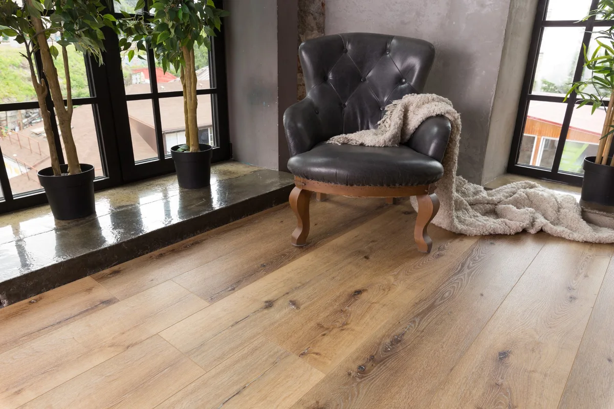 Кварцвиниловый SPC ламинат Aquafloor RealWood XL AF8002XL 1524×228×8