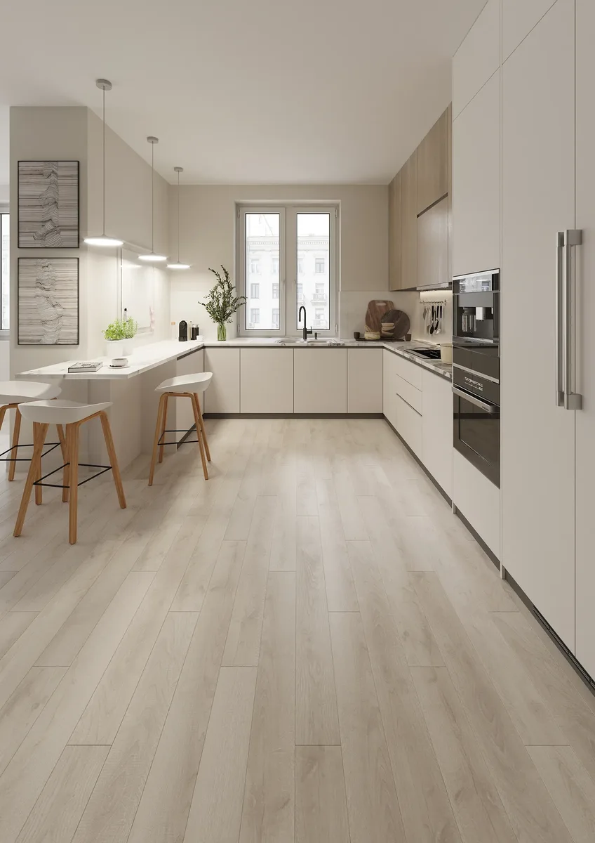 Ламинат AlixFloor City Line Дуб Серый Прованс ALX822 1261×133×12