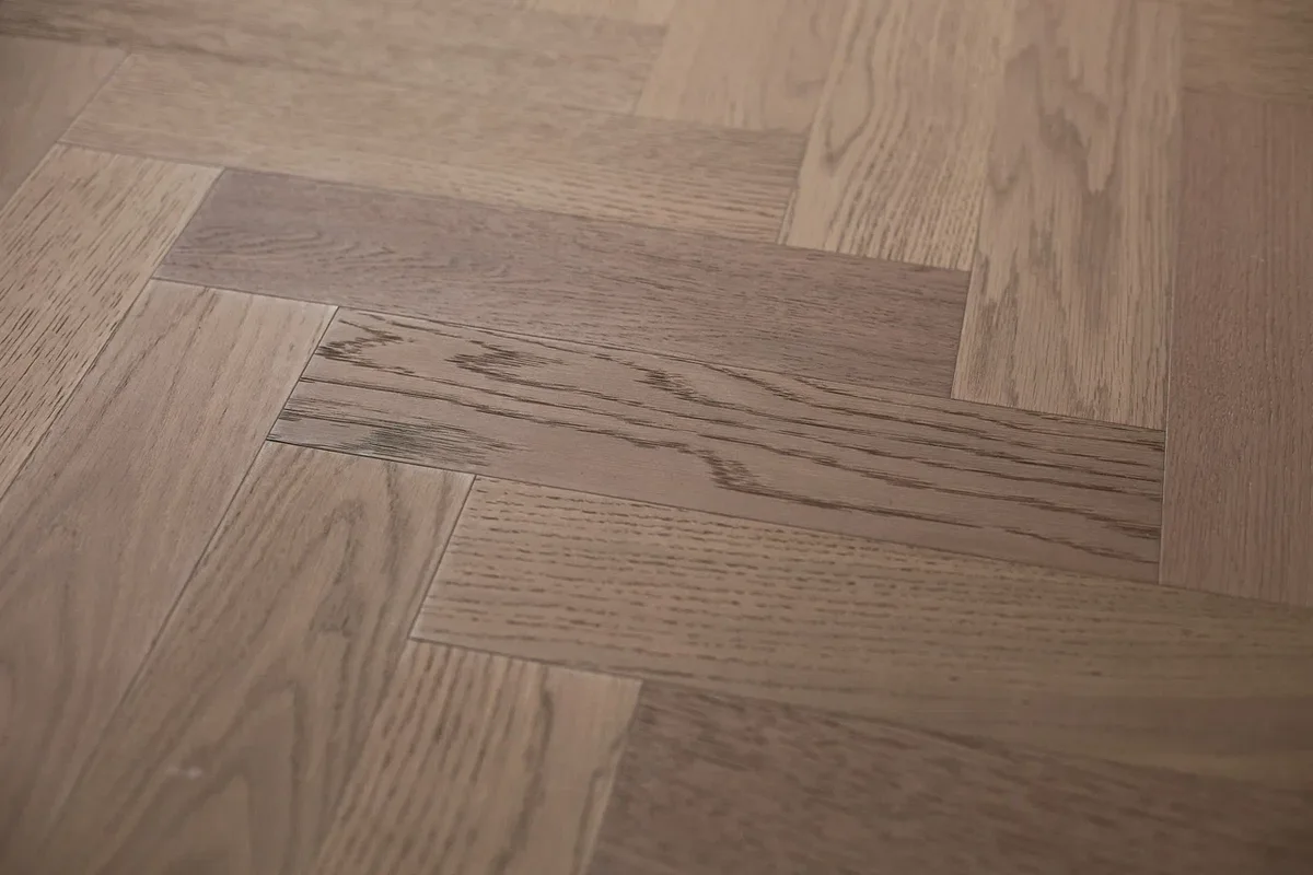 Композитная паркетная доска Quartz Parquet Штучный паркет Дуб Бисквитный 44-1258-07 венгерская елка 400×100×5