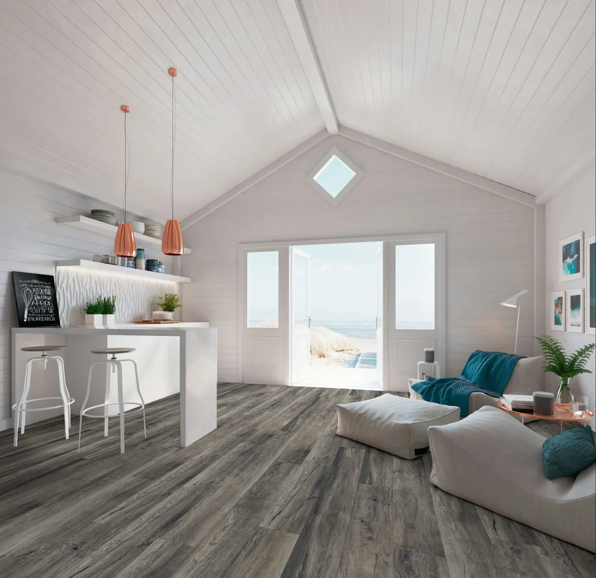 Ламинат My Floor Villa Дуб Серый Портовый M1204 1375×188×12