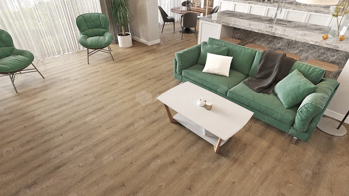 Кварцвиниловый SPC ламинат Alpine Floor Solo Ларгетто ECO 14-3 1220×183×3.5