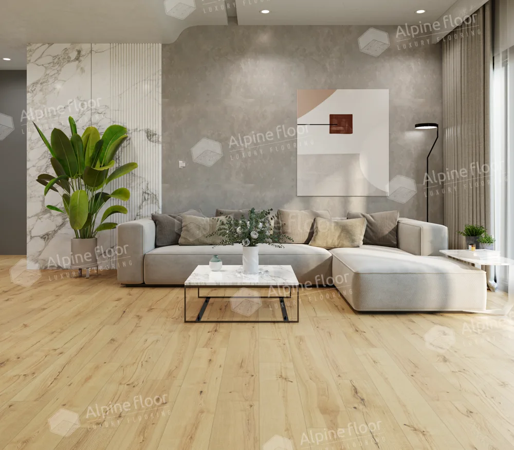 Кварцвиниловый SPC ламинат Alpine Floor ProNature Flushing Bay 61874 1290×203×4