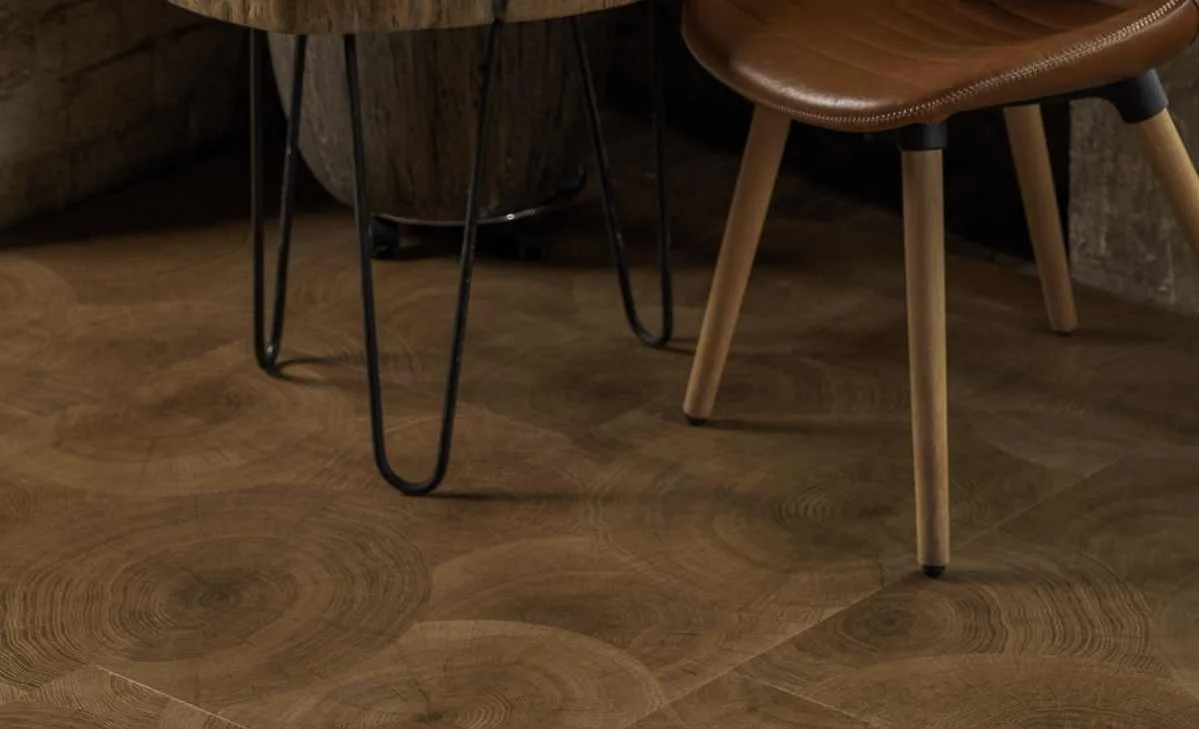 Кварцвиниловый SPC ламинат Vinilam Ceramo Stone Дуб Натуральный 61601 940×470×8