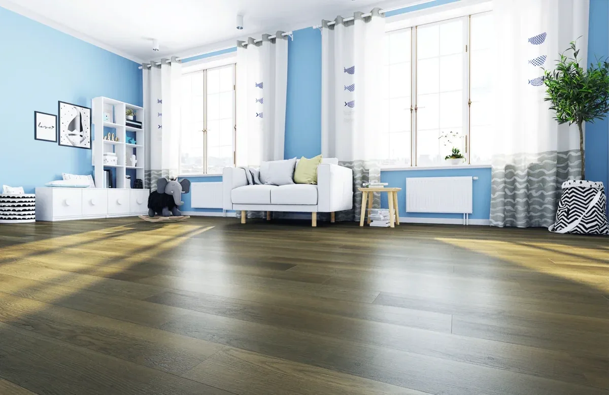 Кварцвиниловый SPC ламинат Home Expert Natural Дуб Золотой лес 0-003 1220×150×3,5