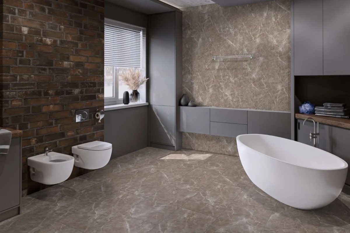 Кварцвиниловая плитка Damy Floor клеевая Ascent LVT Макалу LQ8132-2-LVT 912,4×455,2×2,5