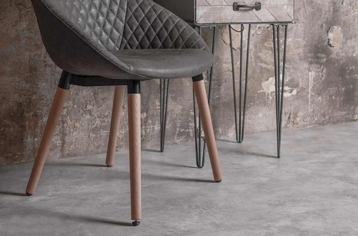Кварцвиниловый SPC ламинат Vinilam Ceramo Stone Бетон 61606 940×470×8