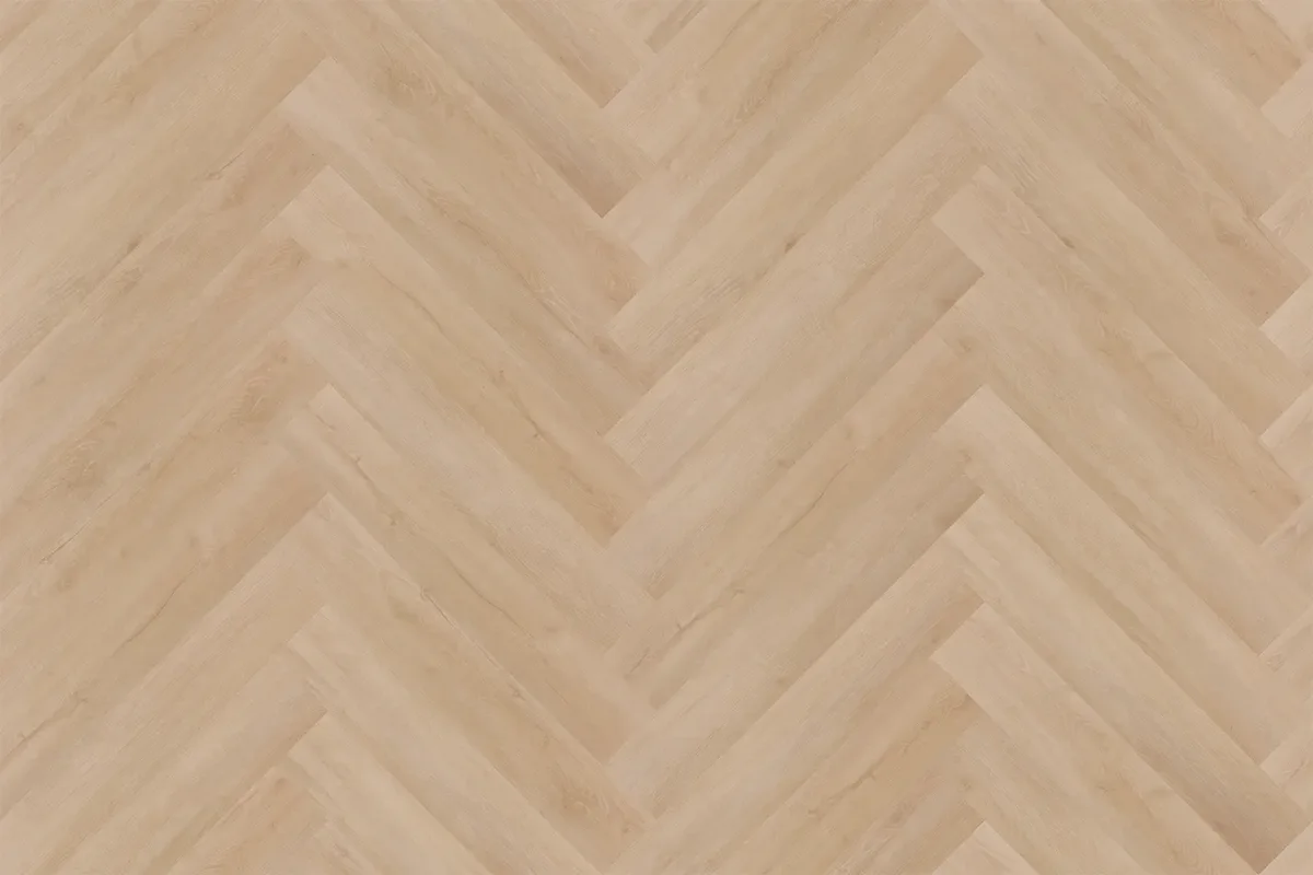 Кварцвиниловая плитка Vinilam клеевая Vinilpol Herringbone Glue Паркет Руссо 9966 венгерская елка 609,6×152,4×2,5
