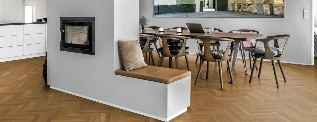 Инженерная доска Kahrs Дуб AB Natural 111PABEKF0KE600 Calm венгерская елка 600×120×11