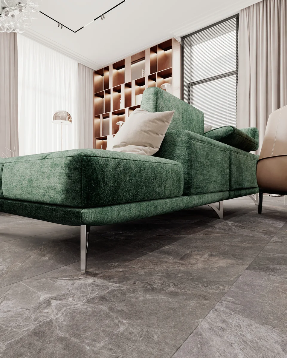 Кварцвиниловый SPC ламинат Vinilam Ceramo Stone Персидский Камень 91911 940×470×8