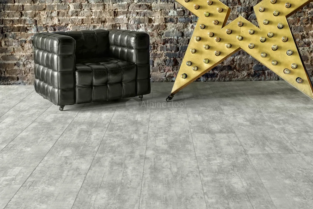 Кварцвиниловый SPC ламинат Alpine Floor Stone Mineral Core Ратленд ECO 4-6 609,6×304,8×4