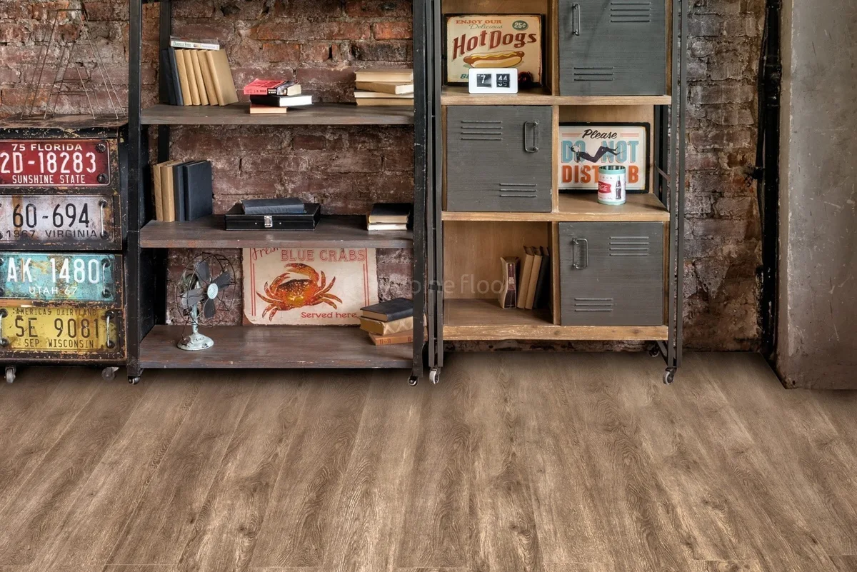 Кварцвиниловая плитка Alpine Floor клеевая Grand Sequoia LVT Маслина ECO 11-1102 1219,2×184,15×2,5