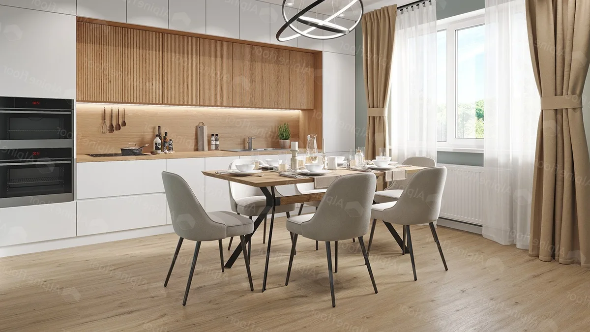 Кварцвиниловый SPC ламинат Alpine Floor Solo Ларго ECO 14-6 1220×183×3.5