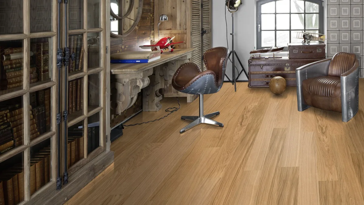 Паркетная доска Kahrs Life Дуб Pure Oak LTCLRW3003-150 Calm 1810×150×7
