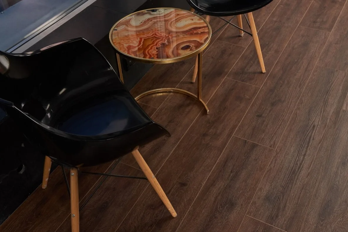 Кварцвиниловый SPC ламинат Vinilam Cork Дуб Лир 10085V 1220×227×7