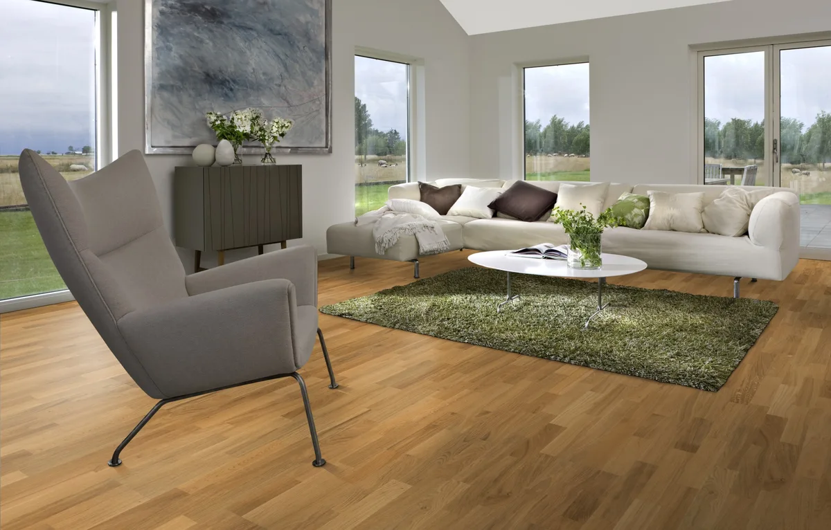 Паркетная доска Kahrs Европейская дуб Сиена Siena 153N38EK50KW240 Variation 2423×200×15