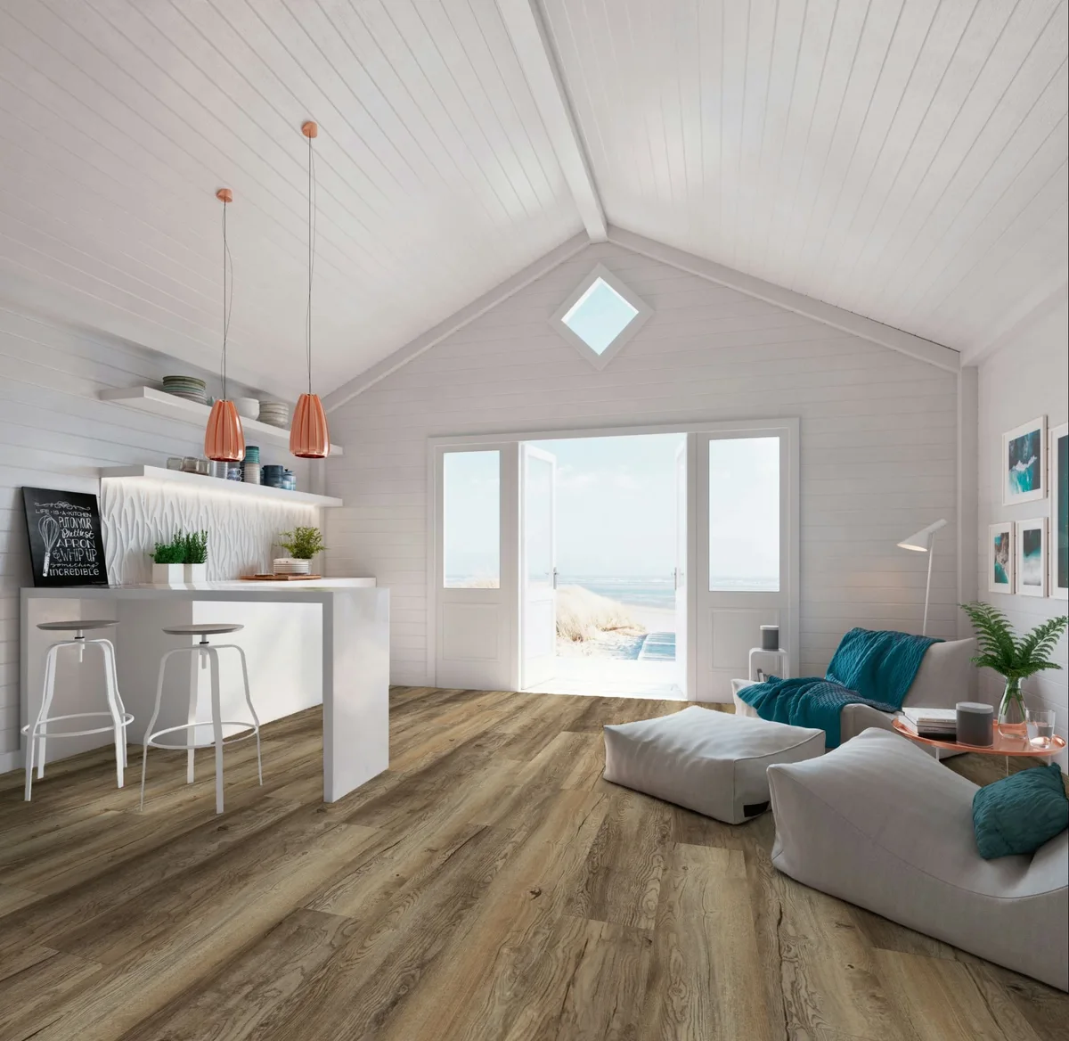 Ламинат My Floor Cottage Дуб Бежевый MV839 1380×244×8