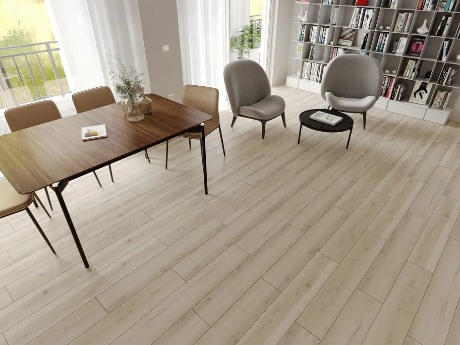 Кварцвиниловый SPC ламинат Evofloor Home Oak White Дуб Белый L-20096 1220×183×4