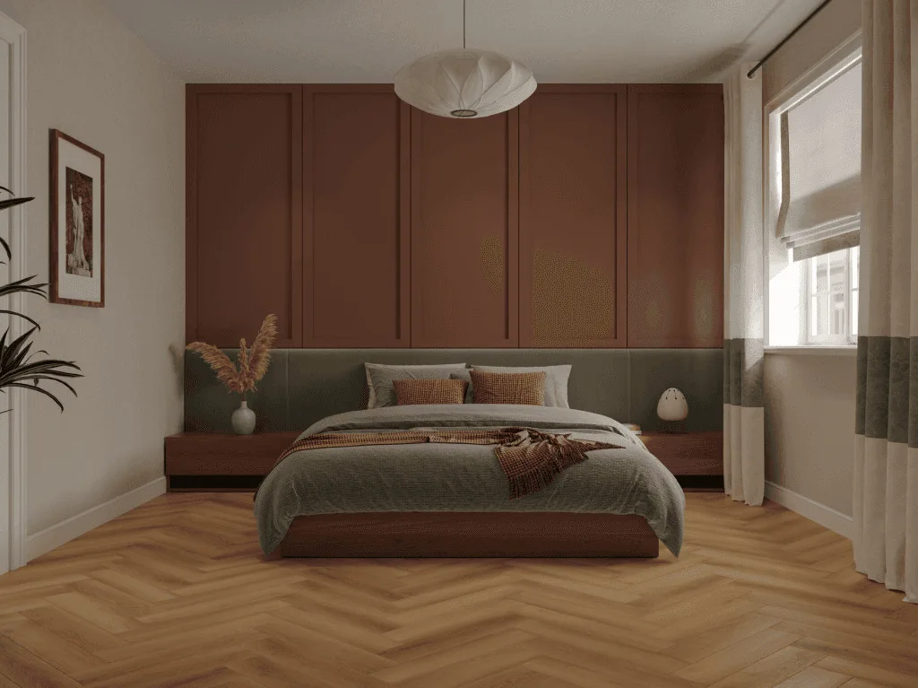 Кварцвиниловый SPC ламинат Norland Parquet S Orel 1055-7 венгерская елка 600×125×4