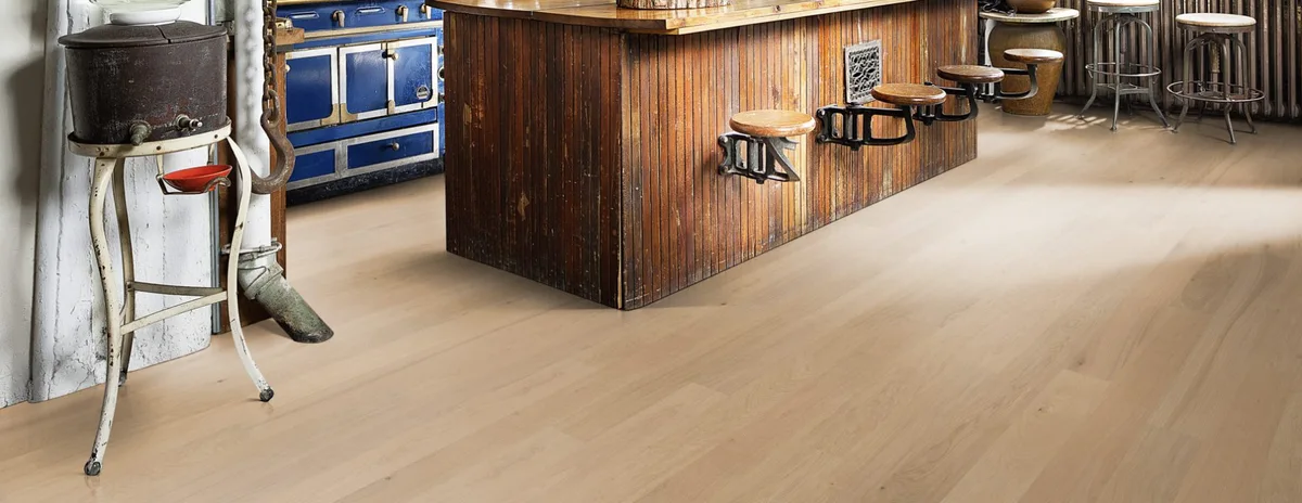 Паркетная доска Kahrs Канвас Дуб Палевый Fawn 13103AEK1KKW185 Variation 1860×127×13