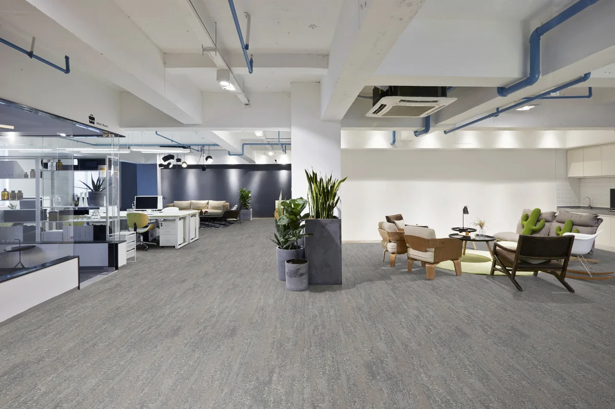 Ковровая плитка Associated Weavers Marathon Tile цвет 94 Sandbank 1000×250×6