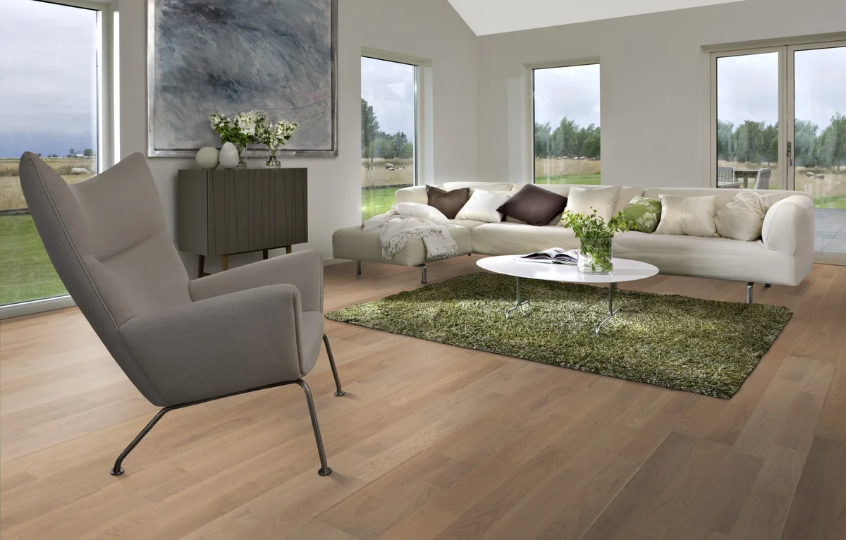 Паркетная доска Kahrs Песочная Дуб Портофино Portofino 152N38EK0VKW240 Variation 2423×200×15