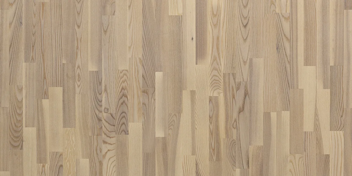 Паркетная доска Polarwood Classic Ясень Living White Matt 3S 2G 2266×188×14