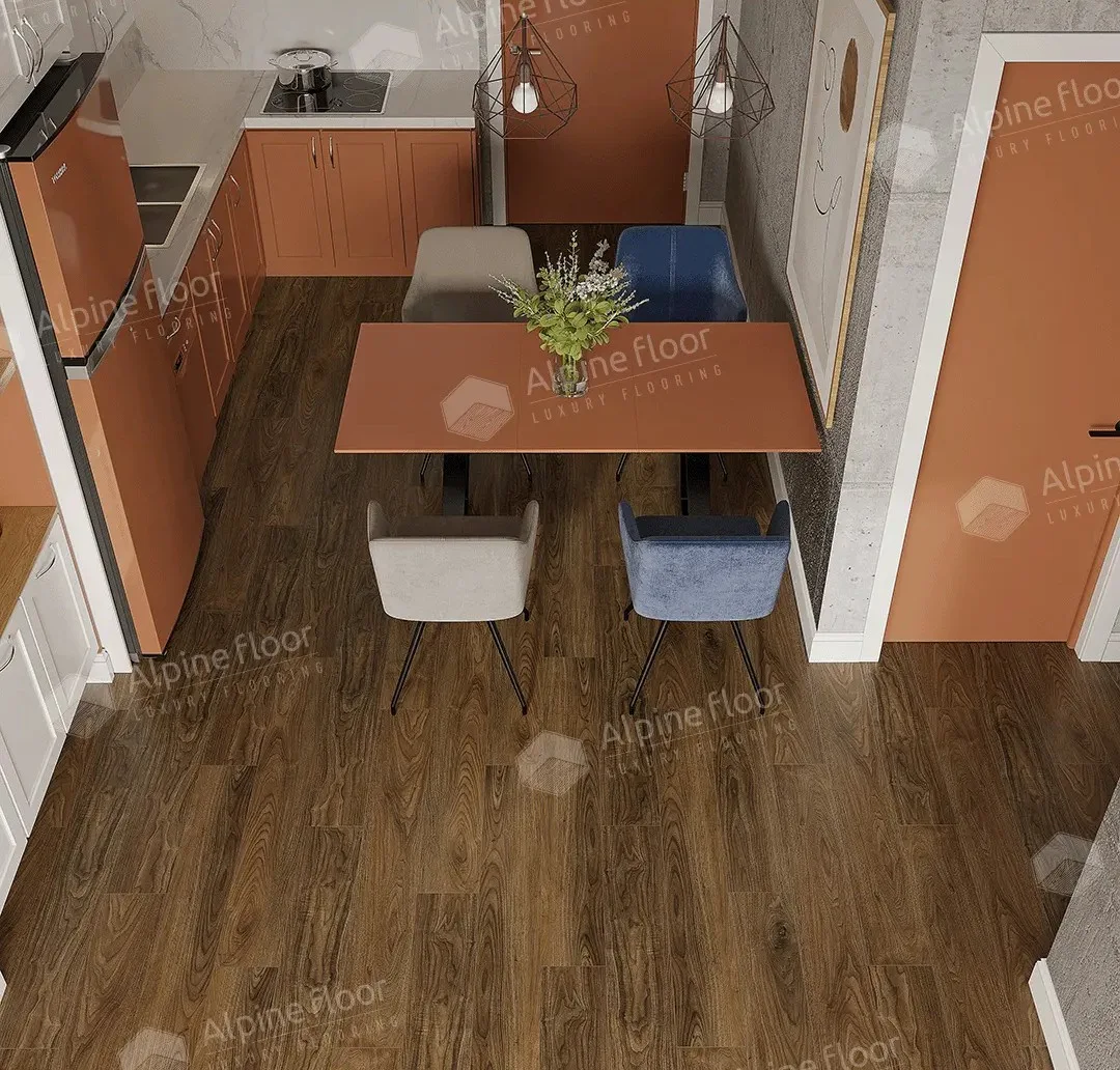 Кварцвиниловый SPC ламинат Alpine Floor Nut Ногуэра ECO 22-1 1220×183×4
