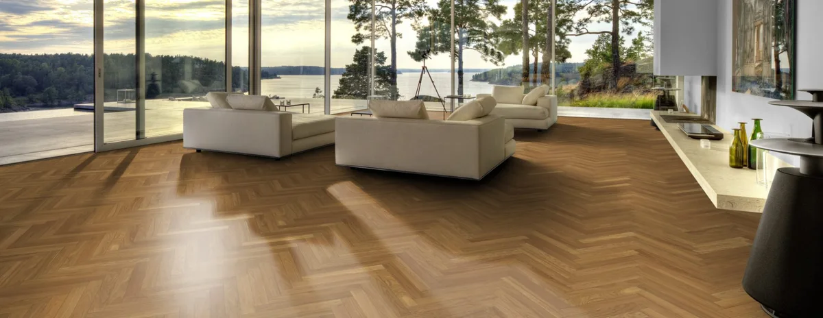 Инженерная доска Kahrs Дуб AB Natural 111PABEKF0KE600 Calm венгерская елка 600×120×11