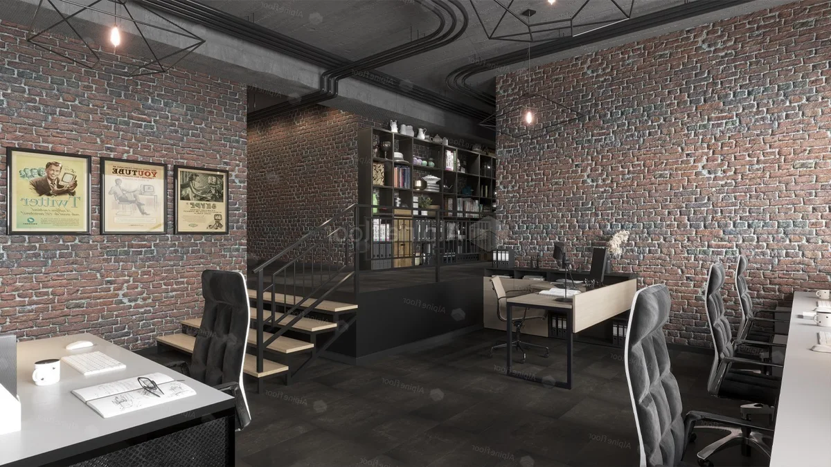 Кварцвиниловая плитка Alpine Floor клеевая Light Stone Ларнака ECO 15-2 608×303×2,5