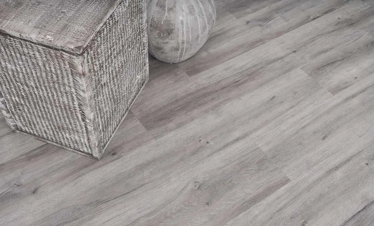 Кварцвиниловый SPC ламинат Vinilam Ceramo Cork Дуб Давос 8880-EIR 1520×225×8