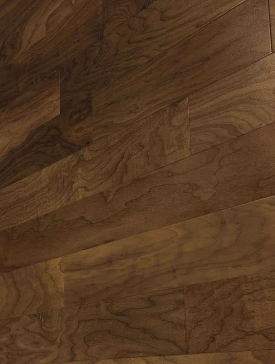 Инженерная доска Wood Bee Американский Орех Селект AB 400-1200×125×12