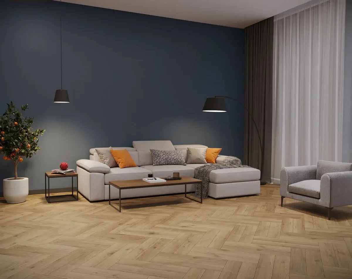 Ламинат My Step Herringbone Manor+ Дуб Сурин венгерская елка MS3510 643×131×10