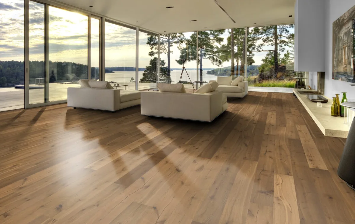 Паркетная доска Kahrs Променад Дуб Трамонто Tramonto 151NDMEK14KW240 Dynamic 2420×187×15