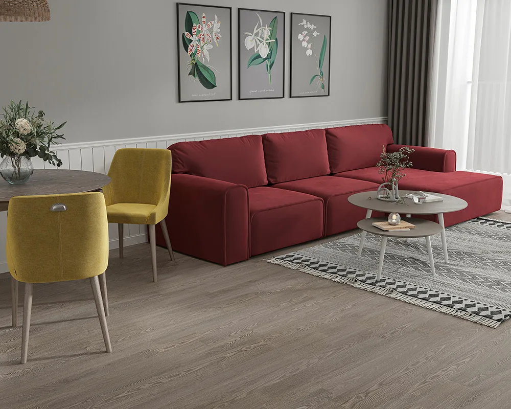 Кварцвиниловый SPC ламинат Alta Step Excelente Дуб Тобакко SPC6615 1218×180×5,3