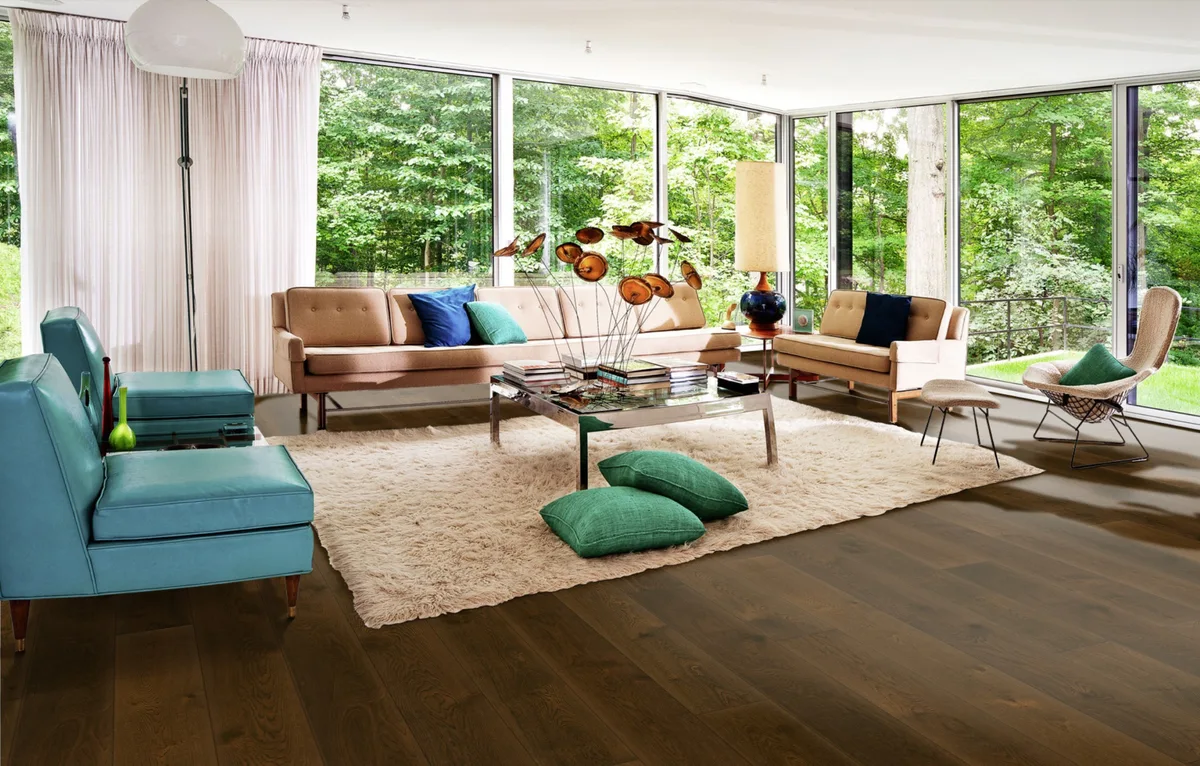 Паркетная доска Kahrs Новая классика Дуб Сепия Nouveau Tawny 151N8AEKA1KW240 Lively 2420×187×15