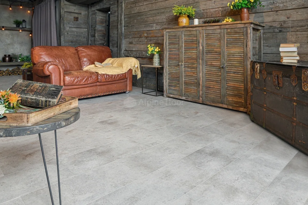 Кварцвиниловый SPC ламинат Alpine Floor Stone Mineral Core Зион ECO 4-24 609,6×304,8×4