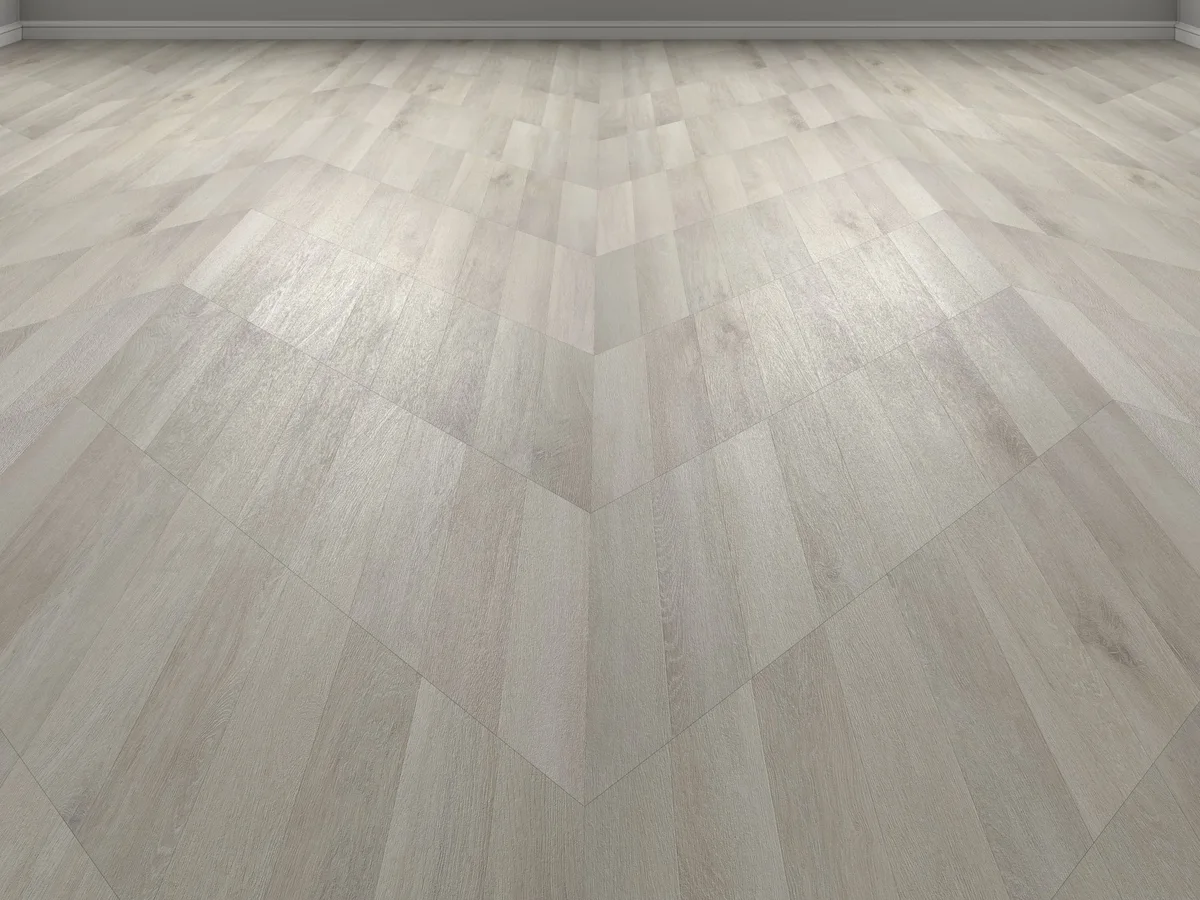 Кварцвиниловая плитка Vinilam клеевая Parquet Chevron Glue Шеврон Сезар RI4445118CL4 французская елка 690×115×2,5