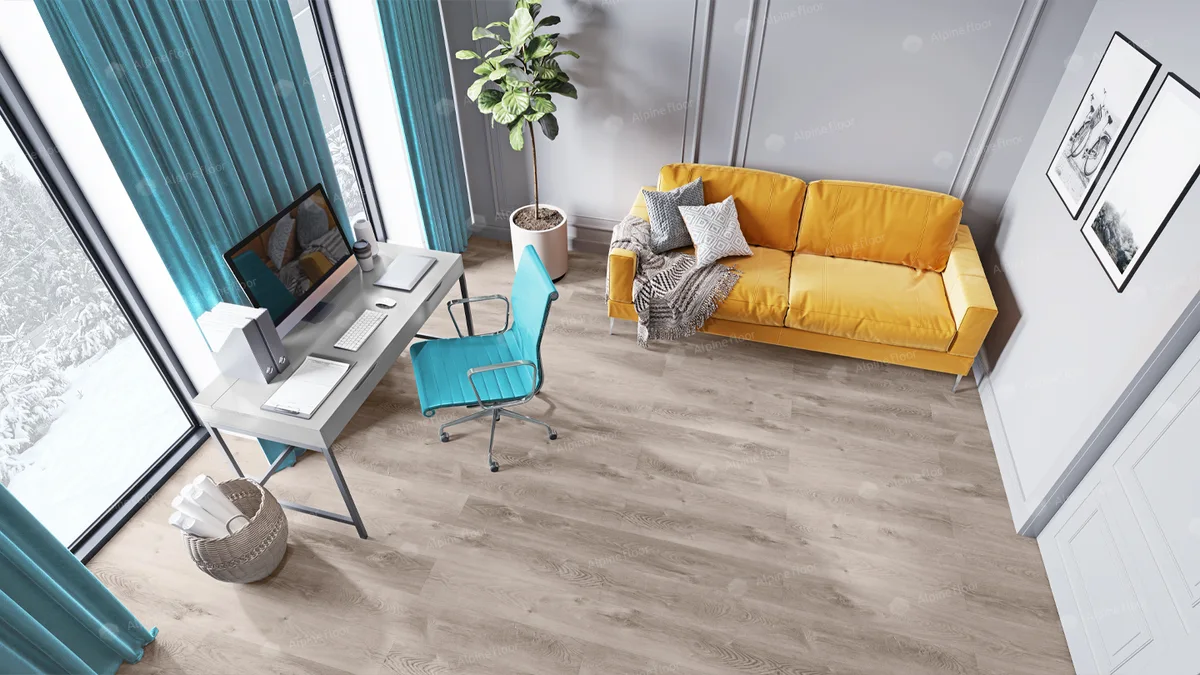 Кварцвиниловый SPC ламинат Alpine Floor Premium XL Дуб Гранит ECO 7-8 1524×180×8