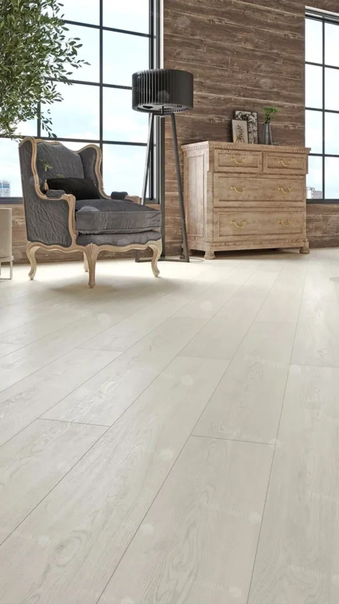 Кварцвиниловый SPC ламинат Alpine Floor Classic Дуб Арктик ECO 134-7 1220×183×4
